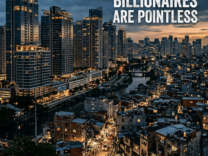 What is the Point of&nbsp;Billionaires?